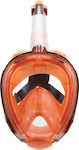 XDive Tube 61067 Μάσκα Θαλάσσης Full Face Orange S/M