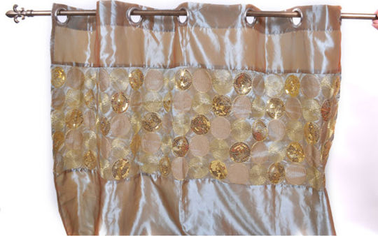 Fylliana Mit Grommet Olivgrün 140x260cm