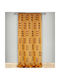 La Maison Blanche Curtain With Pencil Pleat Orange 145x290cm