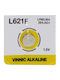 Vinnic AG/L621F Αλκαλική Μπαταρία Ρολογιών LR60 1.5V 1τμχ