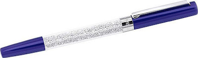 Swarovski Crystalline Stardust Pen Rollerball with Blue Ink Blue