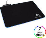 White Shark Luminous Gaming Mouse Pad Medium 350mm με RGB Φωτισμό Μαύρο