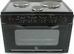 Pitsilos M3DG-L/DB Electric Countertop Oven 42lt with 3 Burners