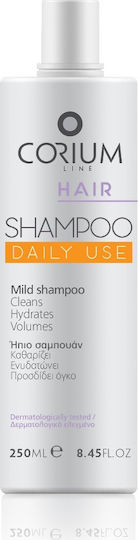 Corium Line Daily Use Shampoos Hydration & Shine for All Hair Types 250ml