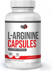 Pure Nutrition L-Arginine 100 Капсули Без вкус Pure Nutrition L-Arginine 100 Капсули Без вкус