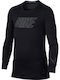 Nike Compression Kids Thermal Top Black