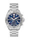 TAG Heuer Formula 1 Men's Watch 43mm Chronograph Battery with Silver Metal Bracelet