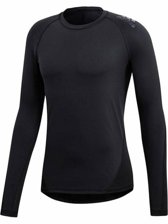 Alphaskin Kids Thermal Shirt Black