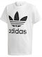 Kinder-T-Shirt Weiß Originals TREFOIL