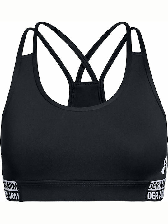 Under Armour HeatGear Παιδικό Μπουστάκι Μαύρο