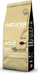 Naturea Naturals Adult Small 2kg Trockenfutter ohne Getreide & Gluten für erwachsene Hunde kleiner Rassen mit Thunfisch