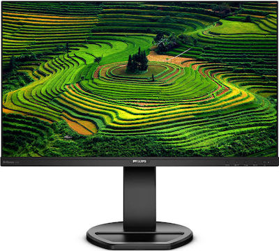 Philips 241B8QJEB IPS Monitor 23.8" FHD 1920x1080 με Χρόνο Απόκρισης 5ms GTG