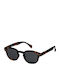 Izipizi C Sun Men's Sunglasses with Brown Tartaruga Plastic Frame and Gray Lens