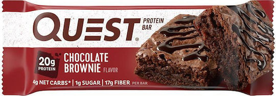 Quest Nutrition Protein Bar Baton cu 20gr Proteină & Aromă Chocolate Brownie 60gr