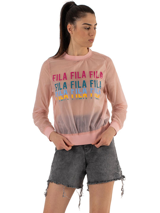 Fila Sol Sheer Women's Sweatshirt Pink