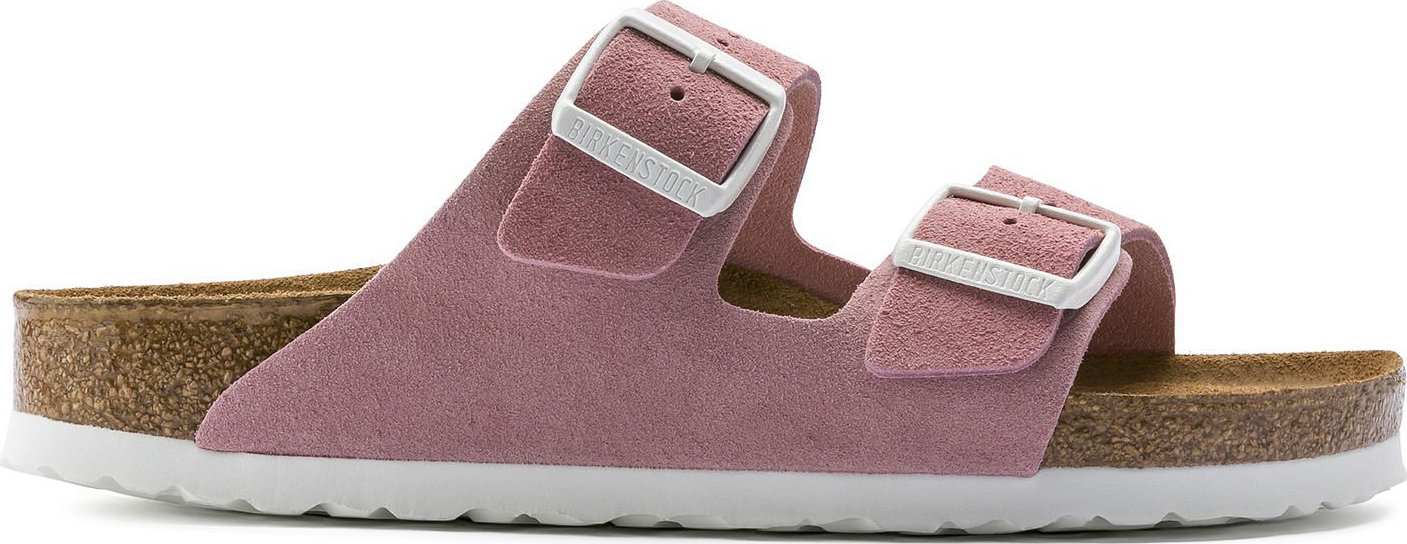 birkenstock arizona soft footbed suede leather narrow fit