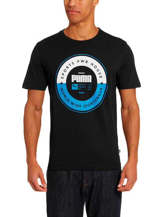 Puma SP Execution Sportliches T-Shirt Schwarz