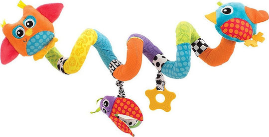 Playgro Spiral Toy for Crib and Stroller with Teether Who is in the Tree Twirly Whirly for 0++ Months