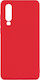 Senso Silicone Back Cover Red (Galaxy A50)