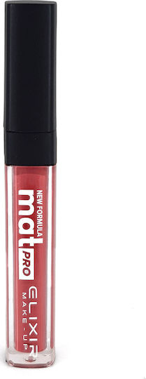 Elixir Liquid Lip Mat Pro Long Lasting Liquid Lipstick Matte 478 Carmine Pink 7ml