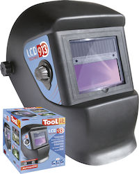 GYS LCD Techno 9-13 Elektronik Schweißmaske Mit Optischem Feld 92x42mm