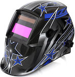 Kraft & Dele Welding Helmet with 94x37mm Visual Field Black