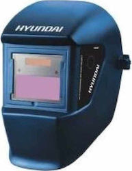 Hyundai Electronic Welding Helmet with Optical Field 90x35mm