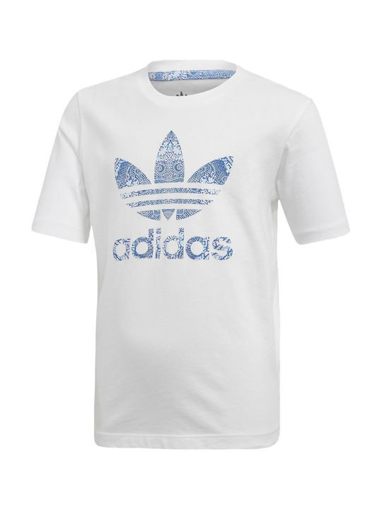 Adidas Kids T-shirt White Originals Culture Clash Tee