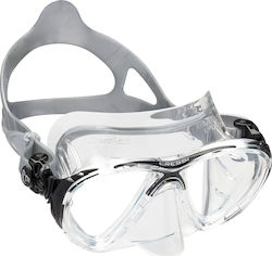 CressiSub Diving Mask Big Eyes Evolution Crystal Διάφανο/Μαύρο Transparent