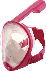 Bluewave Μάσκα Θαλάσσης Σιλικόνης Full Face Παιδική 61061 Junior σε Ροζ χρώμα