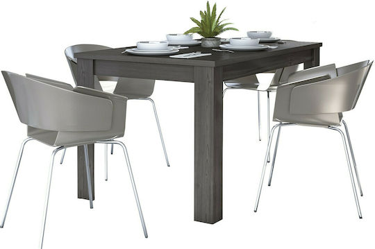 No 2 Tisch Speisesaal Ausziehbar Holz Wenge 120(+30)x70x78cm