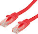 Value U/UTP Cat.6 Ethernet Network Cable 10m Red