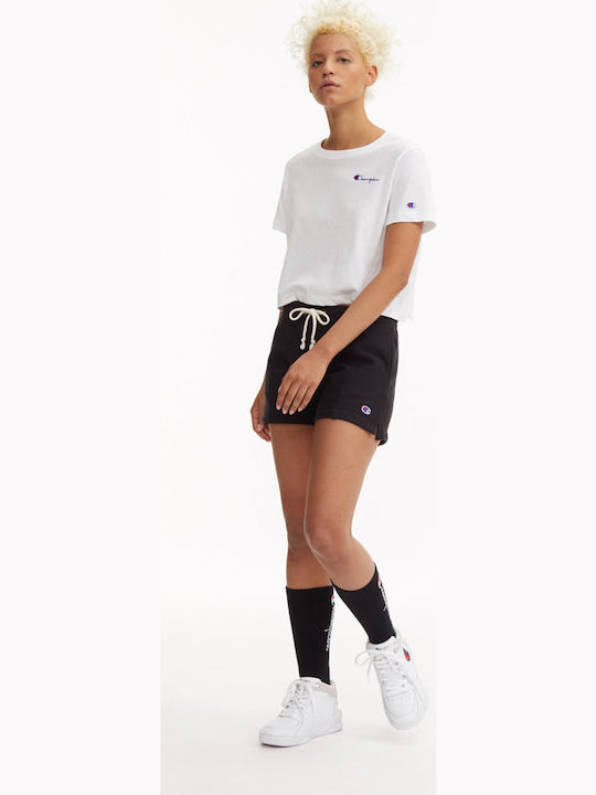 Champion Women's High-waisted Sporty Shorts Black