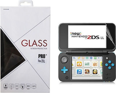 Screen Protector Tempered Glass Screen Protector for 2DS In Transparent Colour