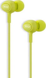 XO-S6 In-ear Handsfree με Βύσμα 3.5mm Πράσινο