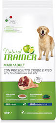 Natural Trainer Adult Maxi 3kg Ξηρά Τροφή για Ενήλικους Σκύλους Μεγαλόσωμων Φυλών με Προσούτο