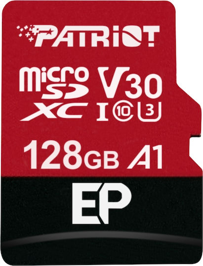 Patriot EP Series microSDXC 128GB U3 V30 A1 UHS-I 100MB/s