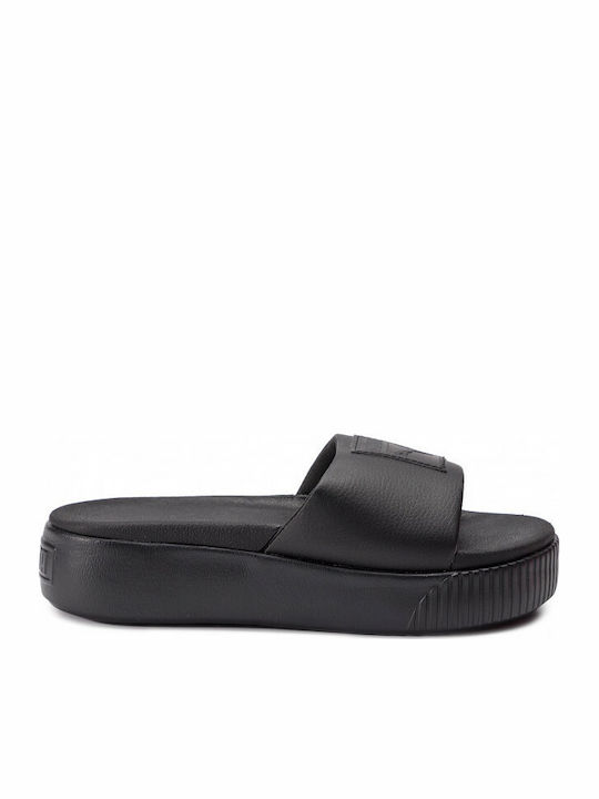 Puma Slides σε Μαύρο Χρώμα