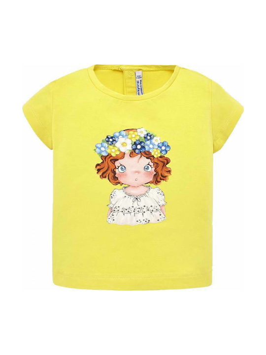 Mayoral Kids T-shirt Yellow