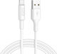 Hoco X25 Soarer USB 2.0 Cable USB-C male - USB-A Λευκό 1m HC-X25TW