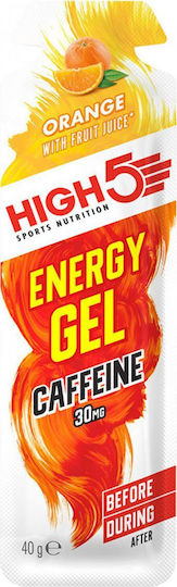 High5 Energy Gel Caffeine με Γεύση Πορτοκάλι 40gr