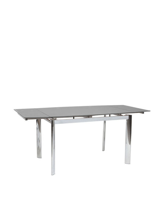 Τραπέζι Τραπεζαρίας Επεκτεινόμενο Alpino 120(+60)x80cm