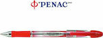 Penac Soft Glider+ Ballpoint 1.0mm Κόκκινο