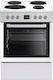 Blomberg HMN 8331 A Cooker 72lt with Enamel Hobs W60cm. White