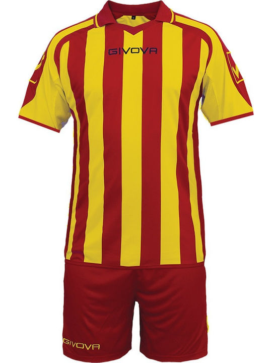 Givova Kit Supporter Red/Yellow