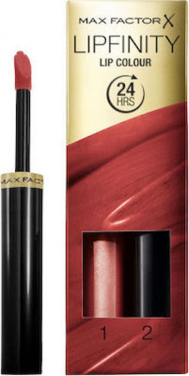 Max Factor Lipfinity Lip Colour Υγρό Κραγιόν 390 All Day Seductive 4.2gr