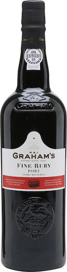 W. & J. GRAHAM'S Вино Fine Ruby Port Червено Sweet 750мл