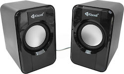 Kisonli S-444 2.0 Mit Leistung 3W Schwarze