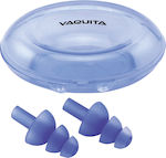 Vaquita 66702 Ωτοασπίδες Σιλικόνης για Κολύμβηση σε Μπλε Χρώμα 2τμχ