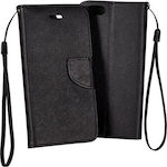 Brieftasche Synthetisches Leder Schwarz (iPhone 4/4s)